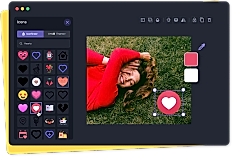 Add objects to photo