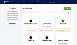 Plooto client dashboard