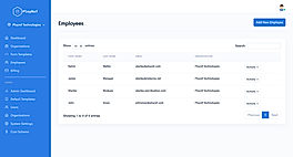 PloyRef : Employee screenshot