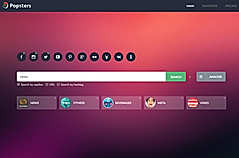 Popsters : Dashboard screenshot