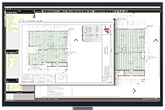Layout example x computer
