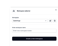 Multiple Workspaces