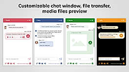 Customizable Chat Window screenshot