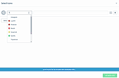 Add Social Media Icons