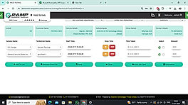 Ability of distributing employees and technicians in the workshops