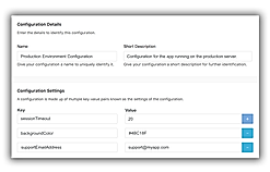 RemoteConfigs screenshot