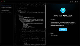 Welcome Templates using React