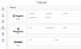 retalk : Configure Store screenshot