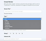 Reviewdrop screenshot