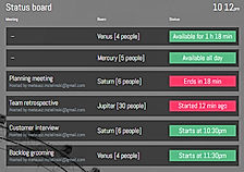 Roombelt : Dashboard screenshot