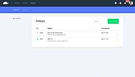 RunCloud : Ticket screenshot