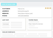 EnBrowser Lead Detail