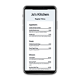Scan Menu screenshot