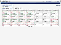 Manage Employee Access Personal Schedule