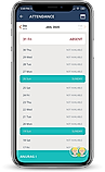 Schoollog : Attendance screenshot