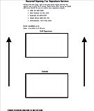 Scanned graphical signature screenshot