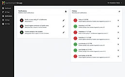 SentimentSnap screenshot