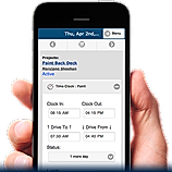 Time-Clock-Smartphone