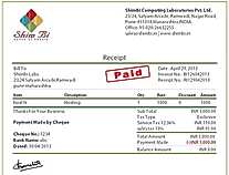 Shimbi Invoice Screenshot