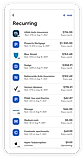 Recurring Bills screenshot