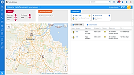 Navigation service dashboard