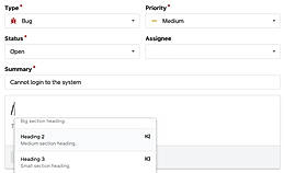 Task details
