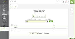 Multi currency list