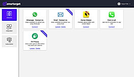 Smartarget : Dashboard screenshot