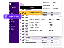Subcategories screenshot