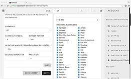 Snipcart Dashboard screenshot