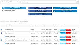 Social Web Suite screenshot