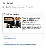 Social Card