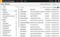 SolarWinds Security Event Manager screenshot