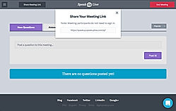 SpeakUp Live : Share Meetings screenshot