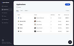 Applications - Dashboard