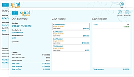 Spiral POS screenshot