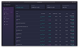 Stonksfolio screenshot