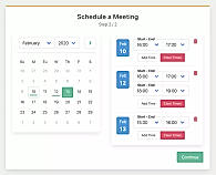 Schedule a meeting
