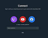 GoLive Youtube : Connect Account