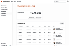 Payment and Billing