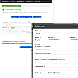 Distribute Survey screenshot