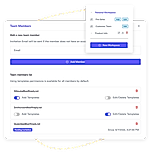 Team Members screenshot