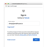 Tailscale screenshot