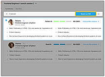 Export candidates to CSV files
