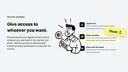 Private Sharing
