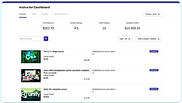 Dashboard screenshot