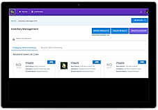 TeraBiz : Product Catalogs and Inventory Management screenshot