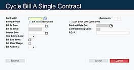 Cycle Billing
