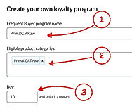 Create loyalty program