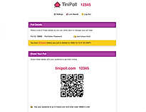 TiniPoll screenshot